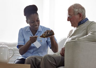 Supporting hospital patients to return home earlier and to live independently