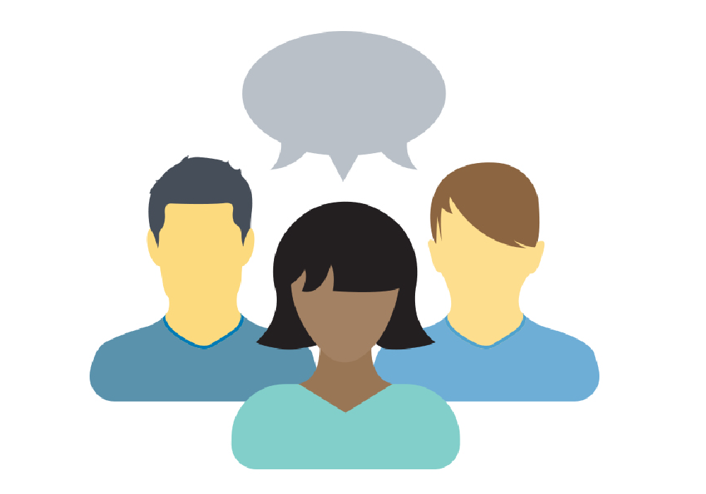 Healthwatch volunteer engaging with the public