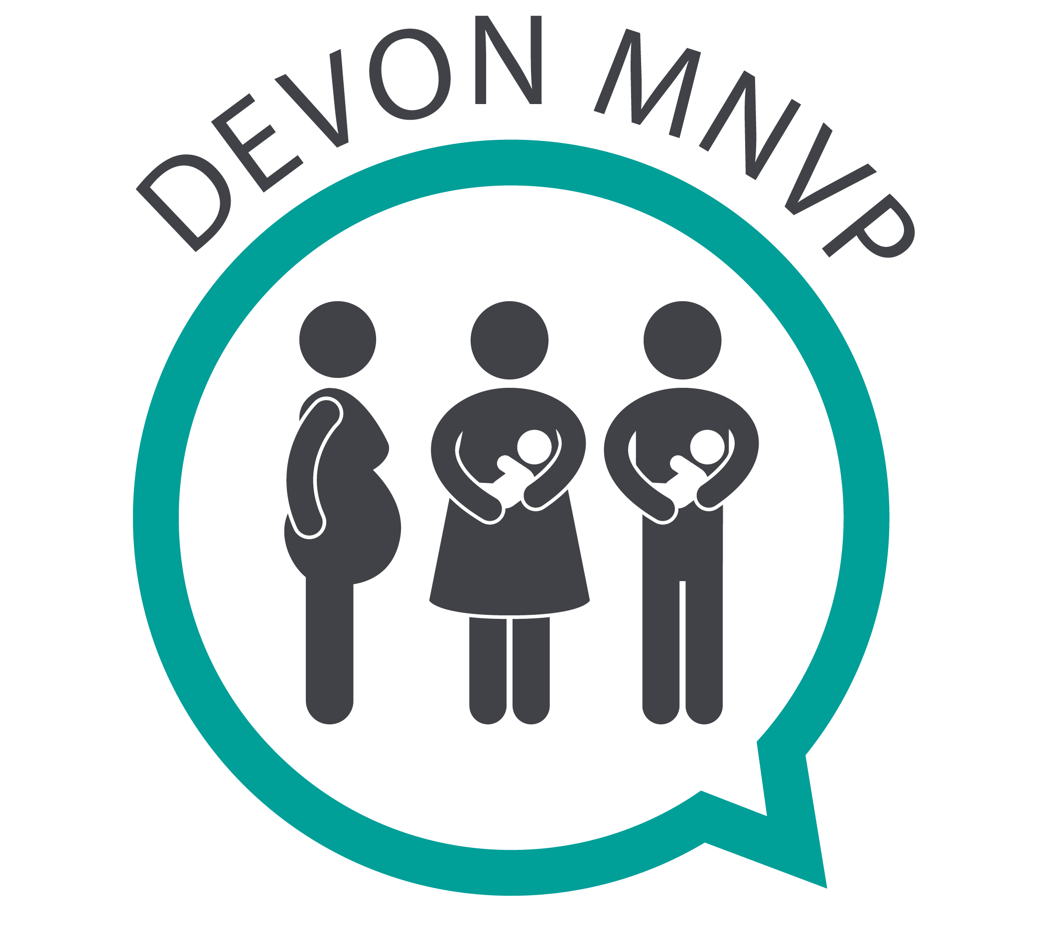 Dorset MNVP - Icon - Yellow name Evolving Communities Secondary Logo